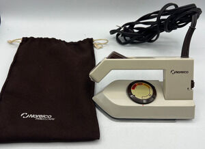 Vintage Norelco TI-65 TravelCare Folding Travel Iron Dual Voltage Spray Bag